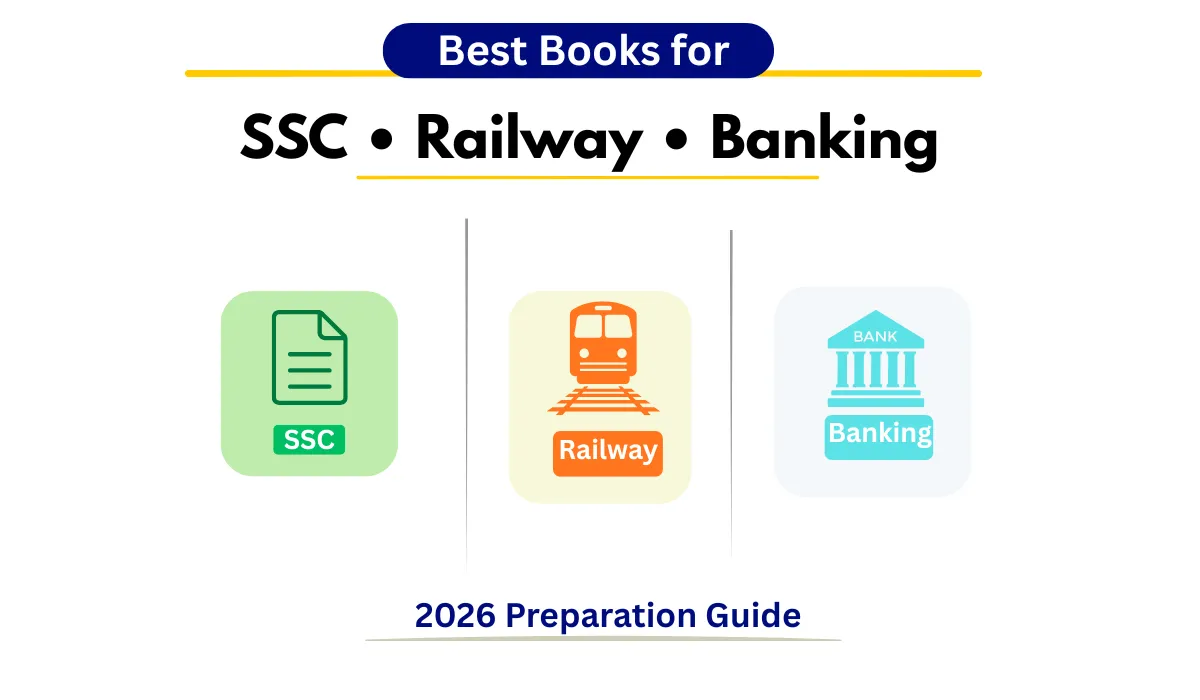 Best Books for SSC Railway Banking Preparation 2026